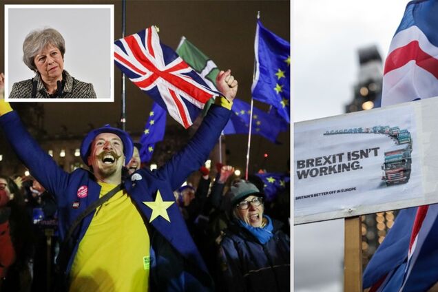 Британский парламент проголосовал против соглашения с ЕС по Brexit