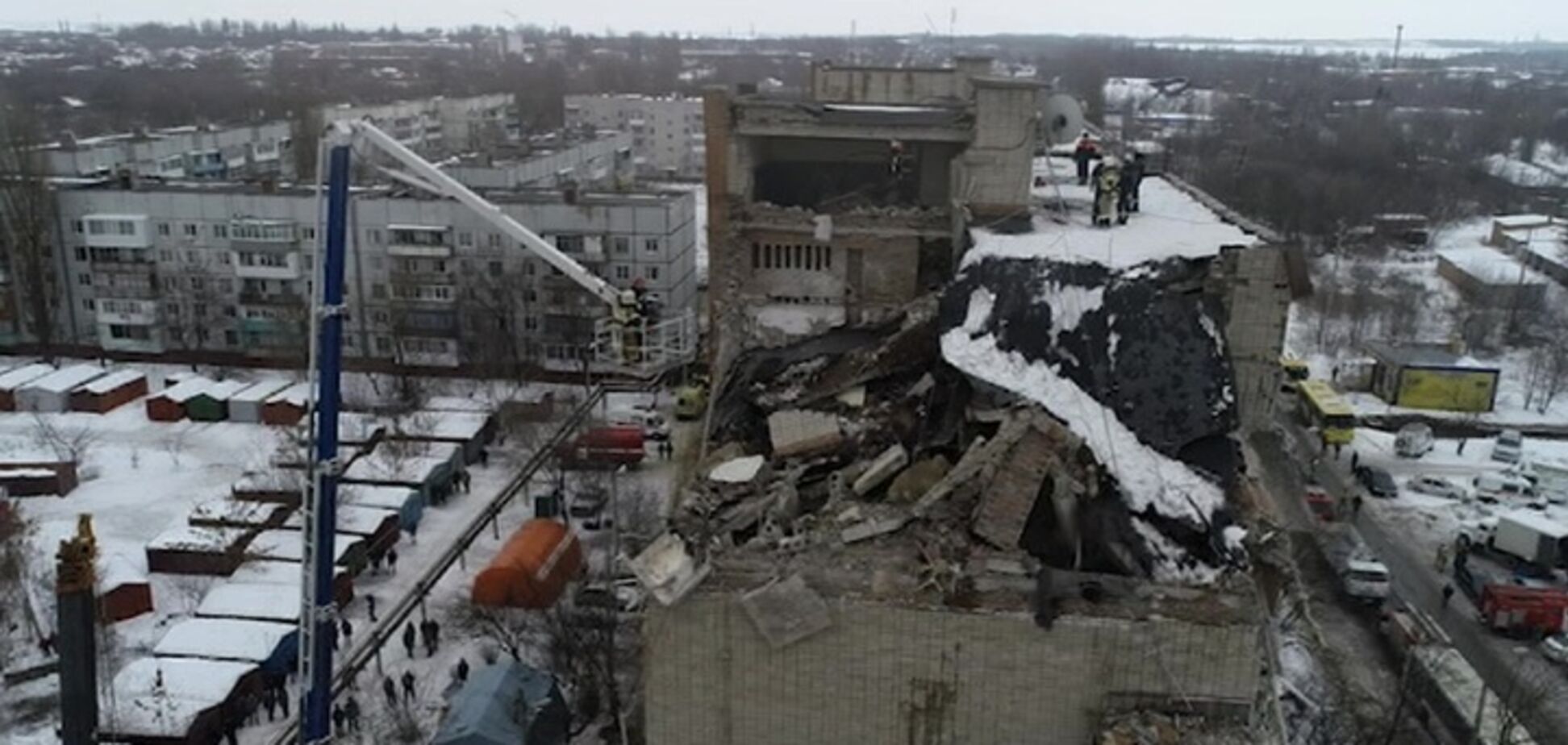 Вибух будинку в Шахтах