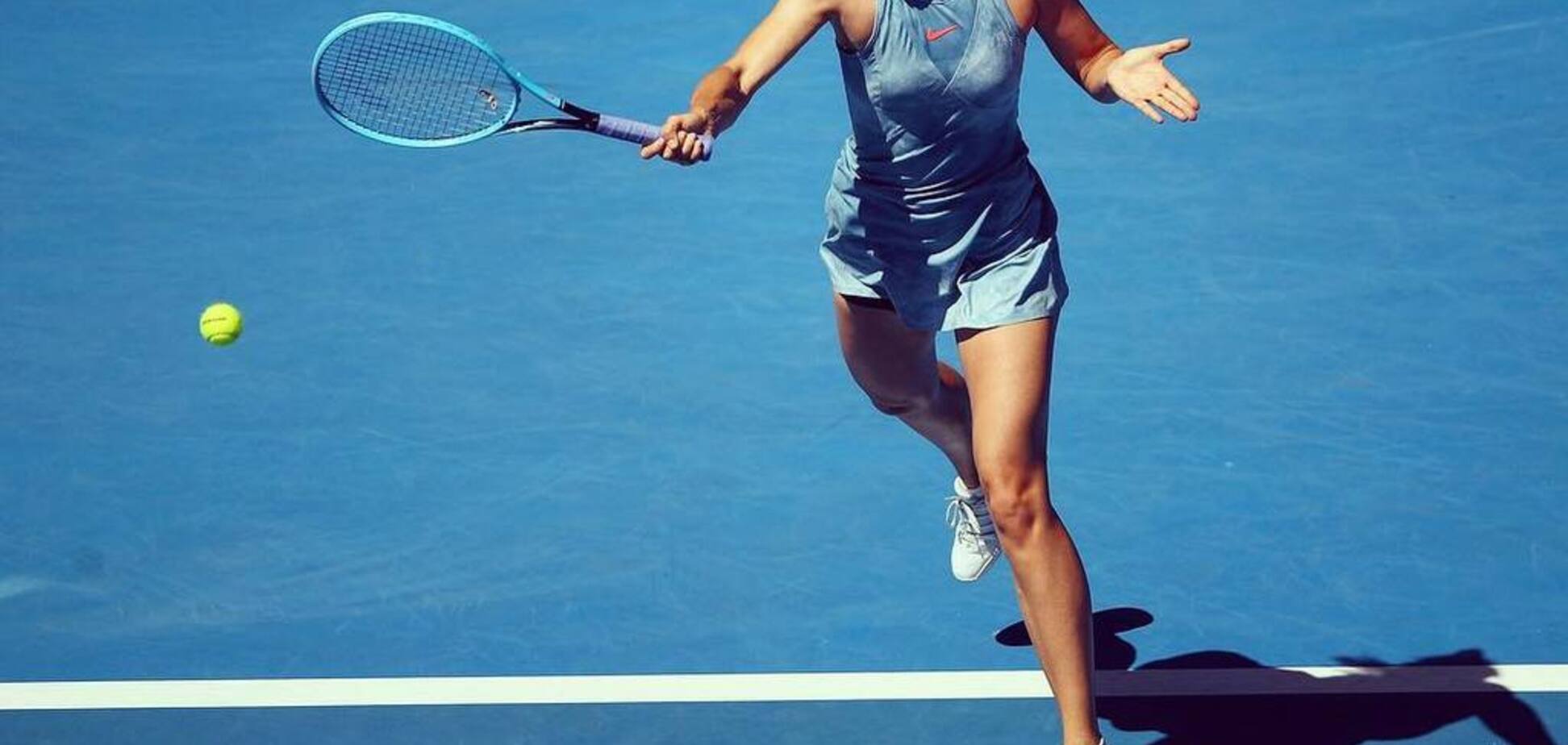Шарапова потрапила в епічний курйоз на Australian Open: момент потрапив на відео