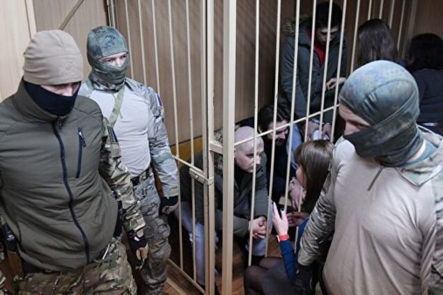 Захваченные украинские моряки - герои!