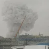 Взрыв на заводе в России