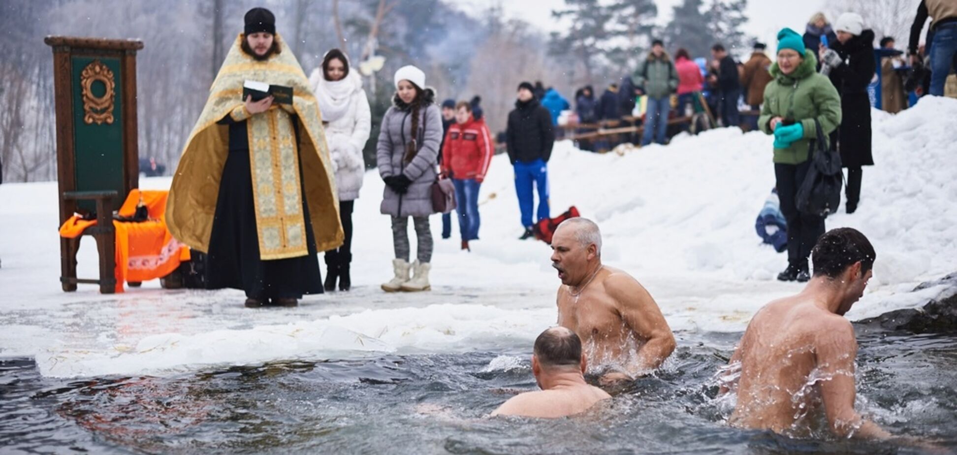 Где купаться на Крещение в Киеве: опубликована карта