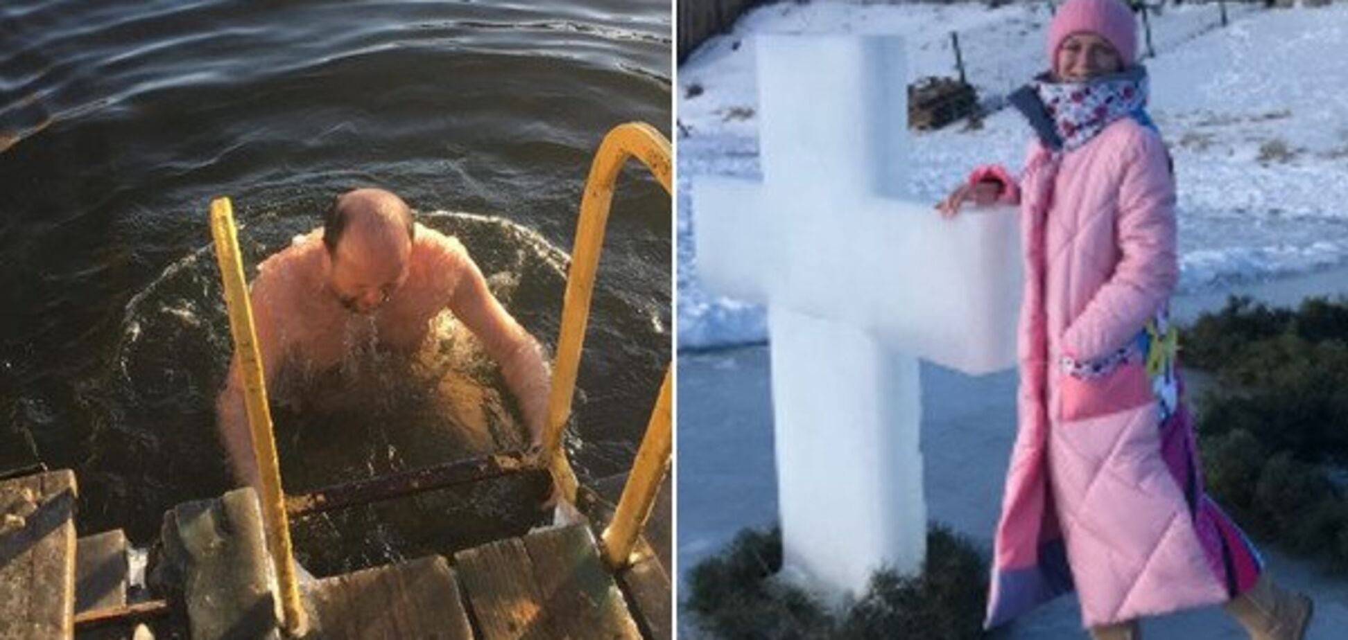 Украинские звезды отпраздновали Крещение: фото и видео купаний