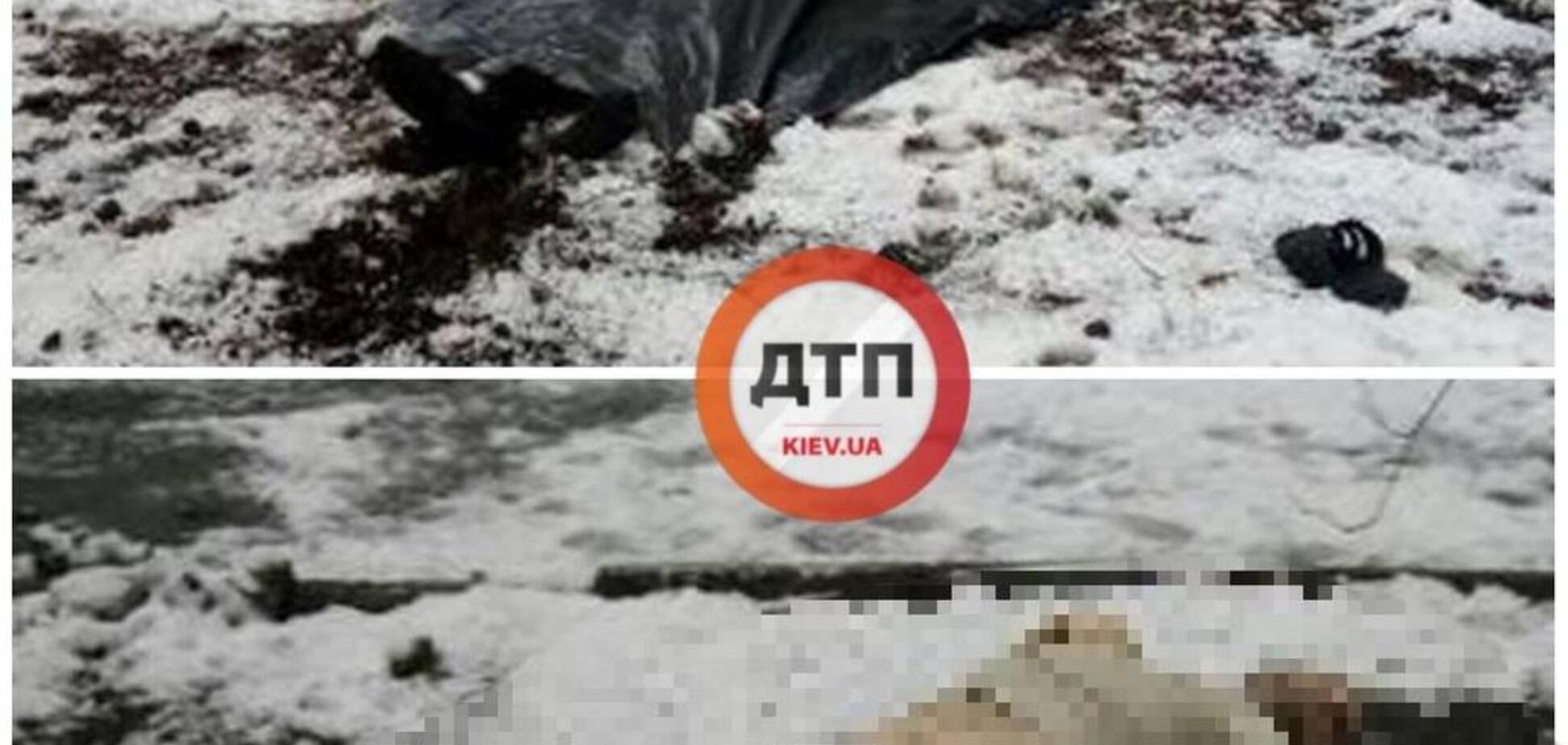 В Киеве мужчина выбросился из окна многоэтажки: первые фото и видео