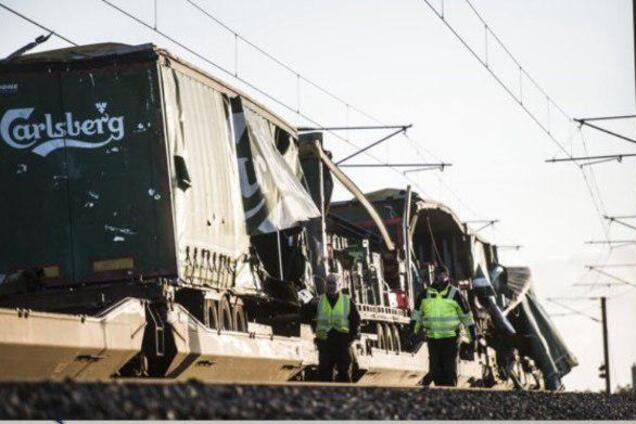 Крушение поезда в Дании: много жертв