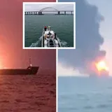 Люди прыгали за борт: у Керченского пролива загорелись два судна, погибли 10 человек