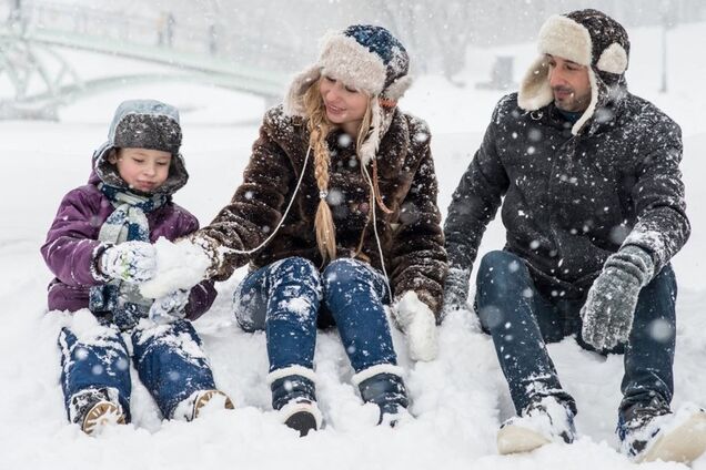 Снегопады и до -14: синоптики уточнили прогноз погоды на неделю в Киеве