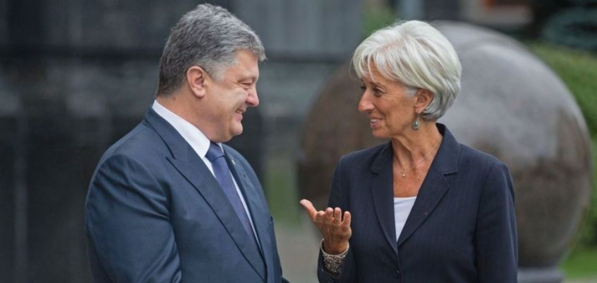 Порошенко в Давосе встретится с главой МВФ