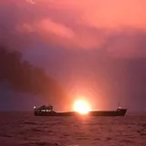 Пожар на танкере
