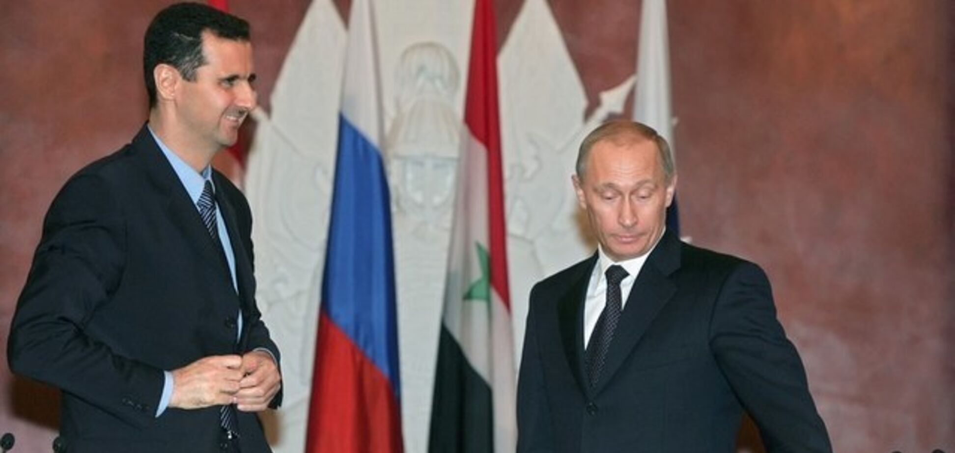 Володимир Путін і Башар Асад