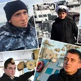 Пленные украинские моряки
