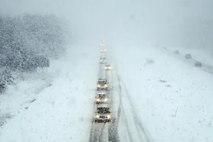 Снег в Украине