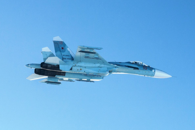 Российский истребитель
