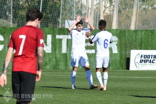 Молодий футболіст 'Динамо' відзначився фантастичним голом у товариському матчі