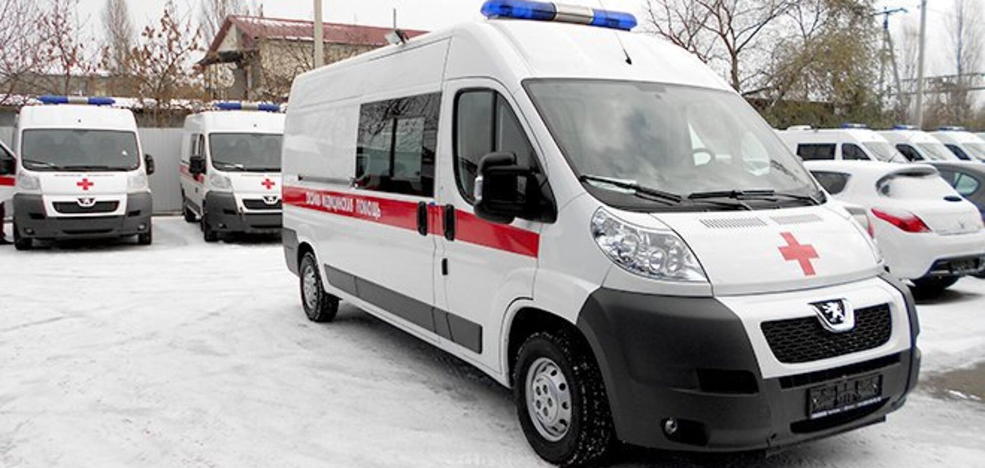 В Запорожье пытались угнать машину скорой помощи