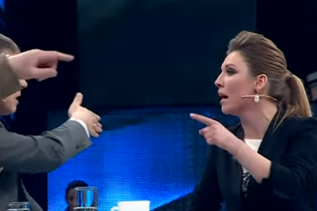 ''Ми — агресори!'' Скандальна Скабєєва в ефірі визнала Донбас українським