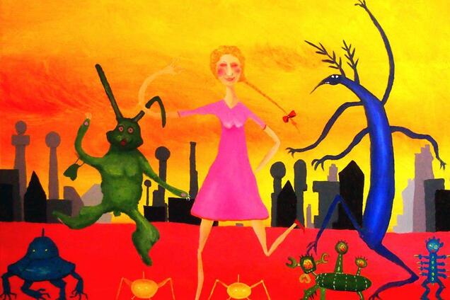 В Киеве откроется выставка Александра Ляпина 'Очень цветные картины'