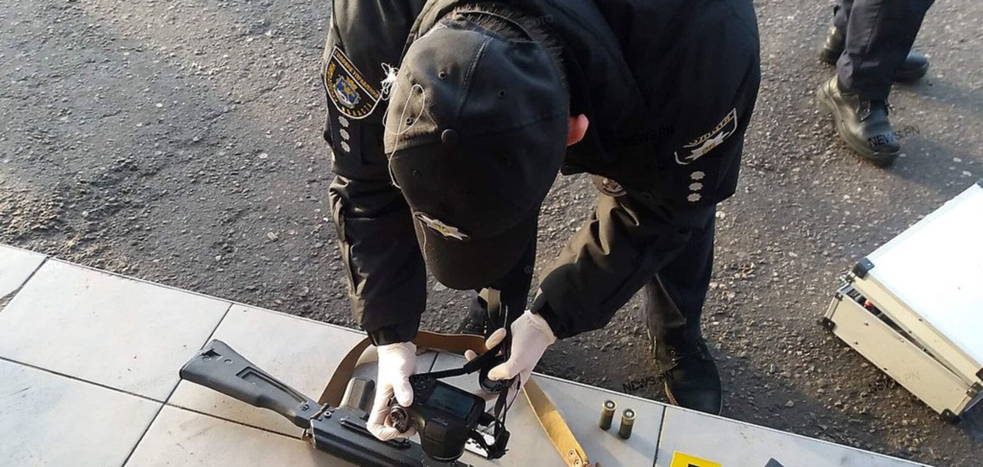 Момент расстрела пары в Николаеве попал на видео