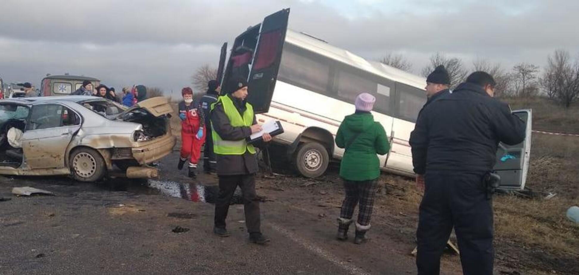 Під Одесою трапилася масштабна ДТП із маршруткою: подробиці. Відео