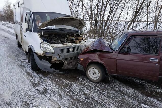 Юные украинские футболисты попали в тройное ДТП
