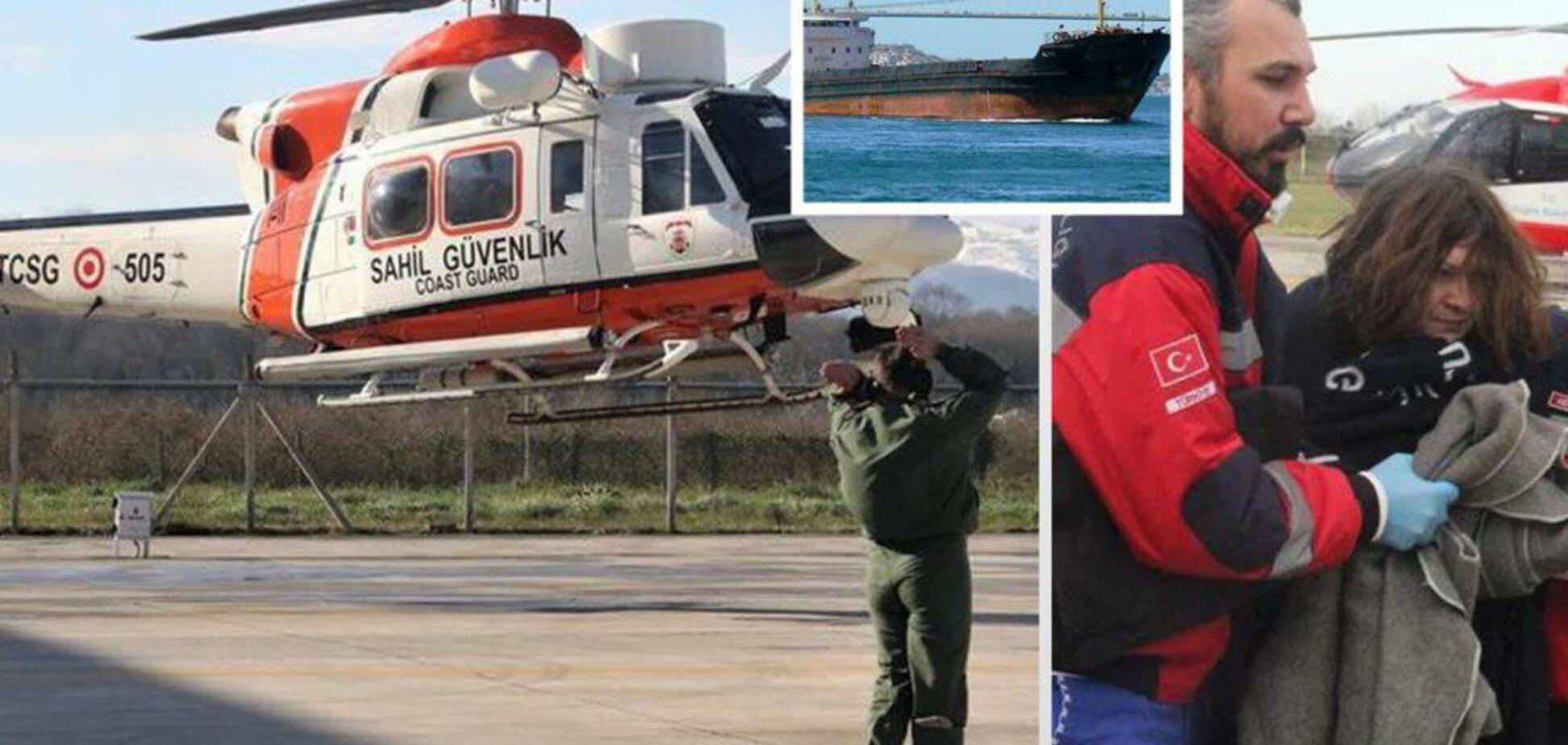 Судно с украинцами затонуло в Черном море: много жертв