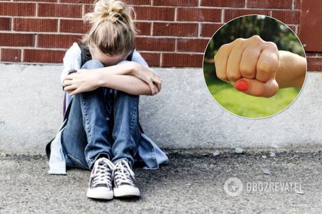 У Бердичеві натовп підлітків по-звірячому побив дівчинку і її маму. Ілюстрація