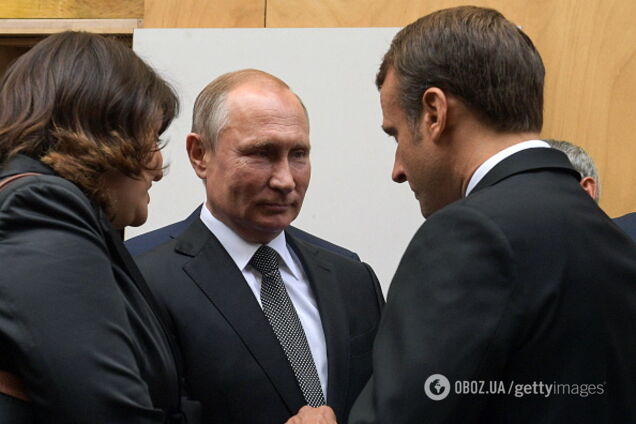 Путин во Франции вызвал шквал 'черного' юмора