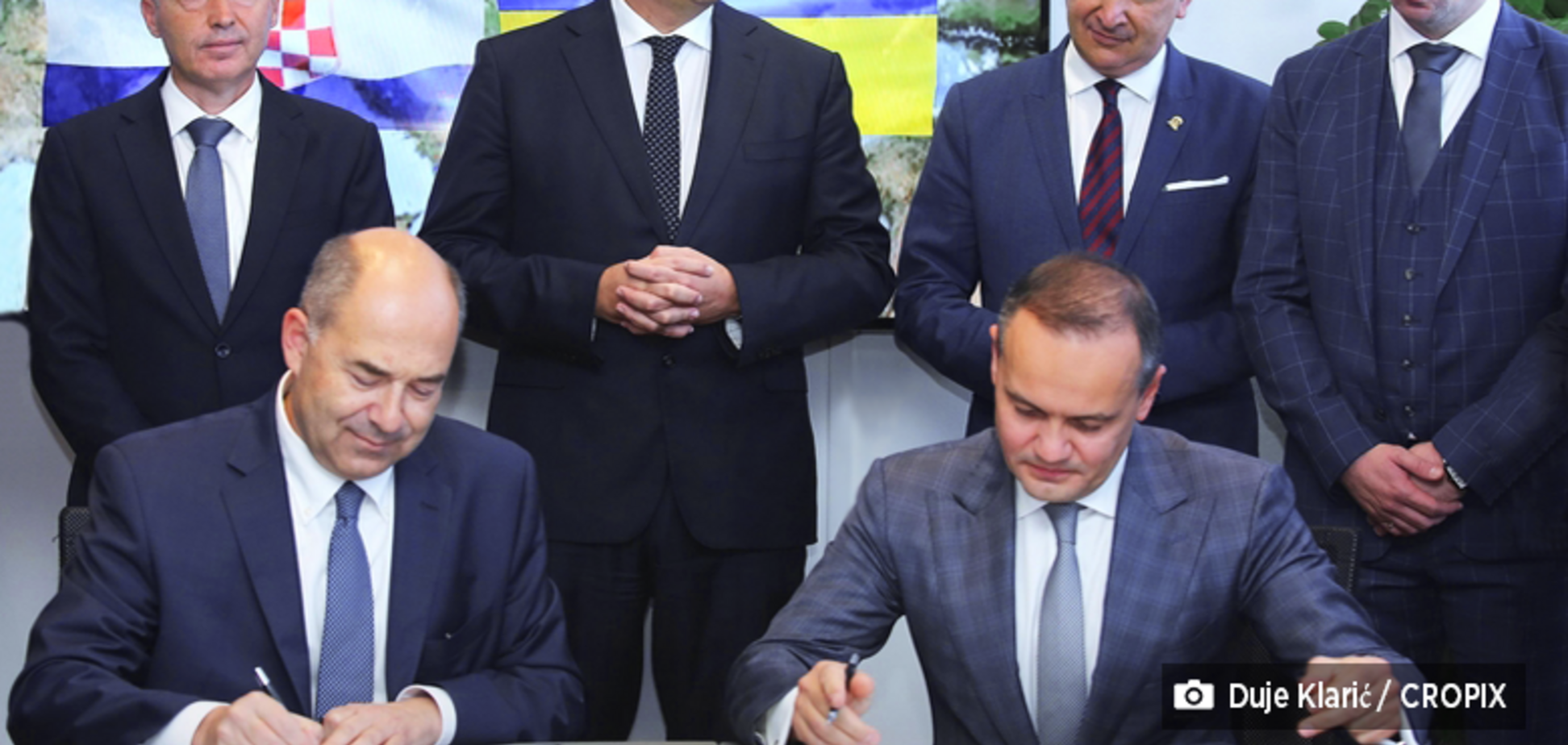 Підписання меморандуму з Хорватією