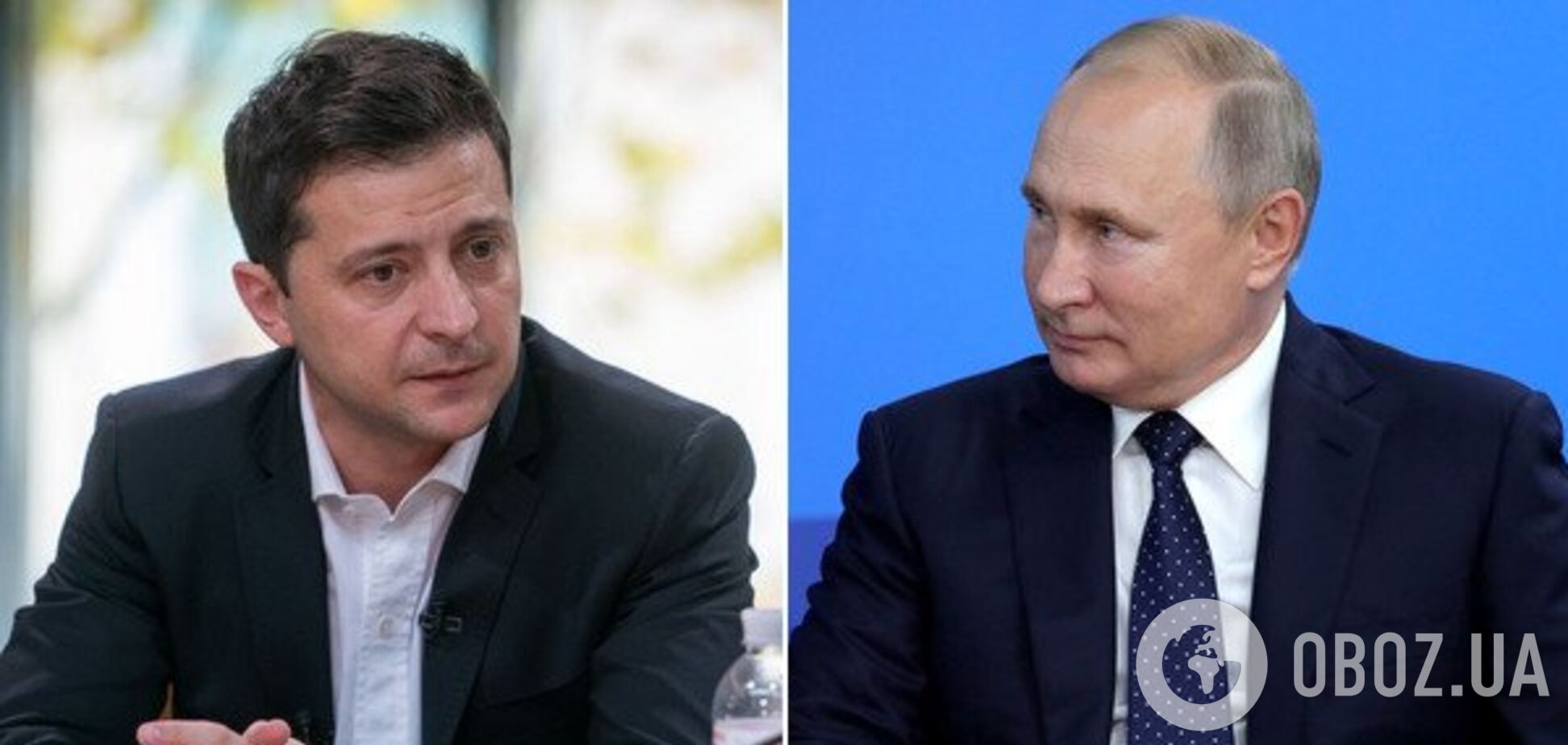 Володимир Зеленський і Володимир Путін