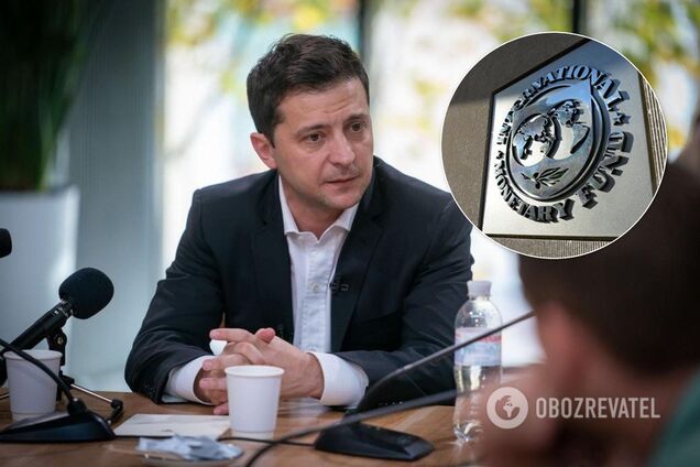 'Стукнути кулаком по столу!' Зеленський розповів, як співпрацюватиме з МВФ