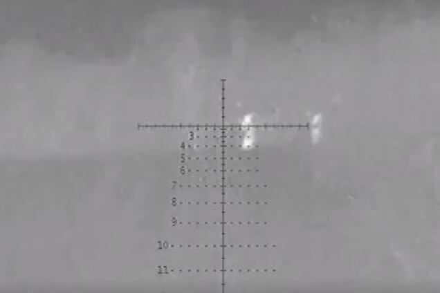 В сети показали 'работу' российского снайпера по ВСУ. Видео