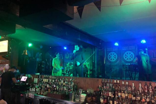 Появилось видео выступления Гончарука на вечеринке радикалов в Киеве