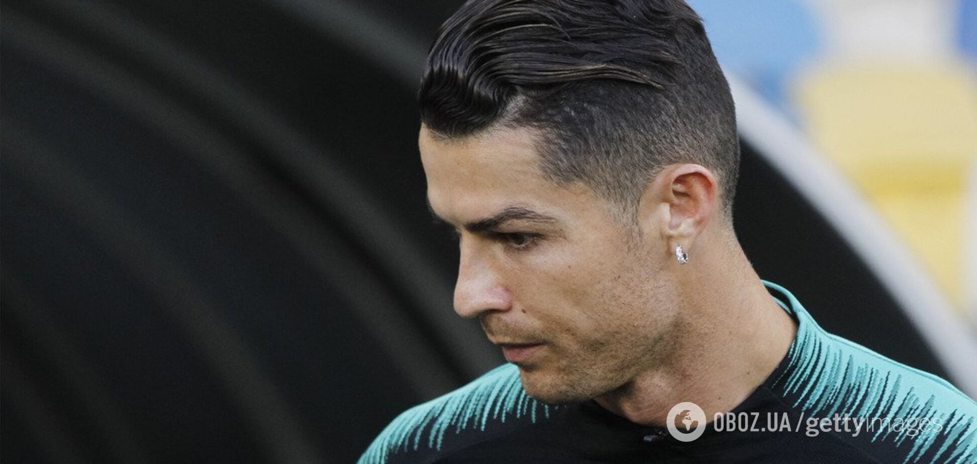 Провоцирует? Роналду появился на 'Олимпийском' в неподобающем виде