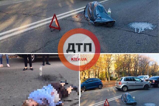 У Києві жінка померла посеред дороги