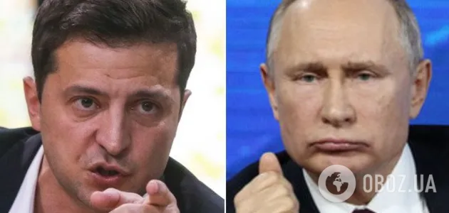 Зеленський і Путін