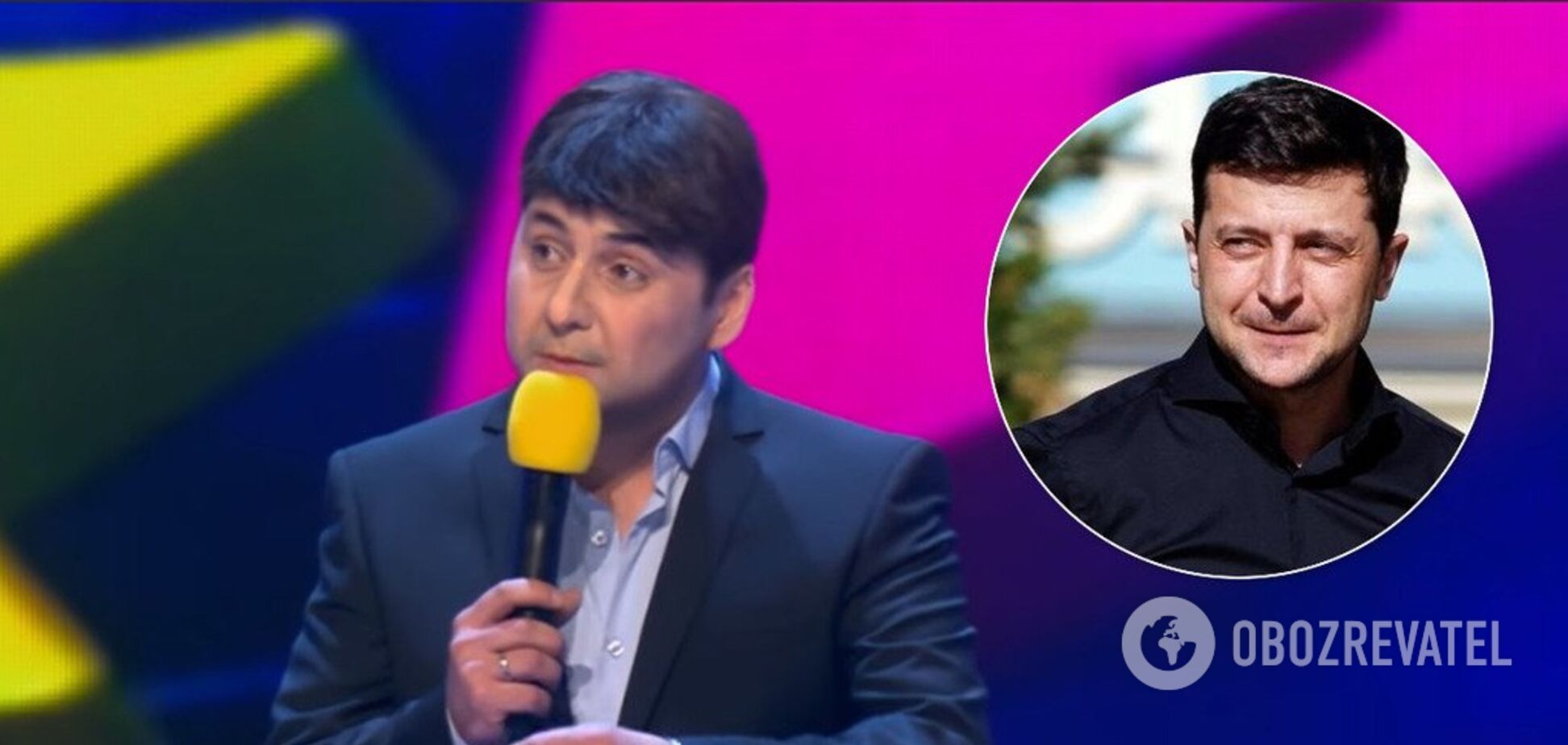 'Мне удобнее на русском': в КВН показали первую пародию на Зеленского