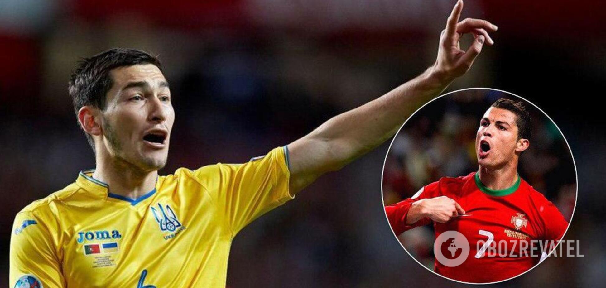 'Все, что говорит Роналду...' Футболист сборной Украины возмутился после игры с Португалией