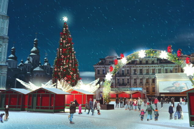 Главная елка Украины