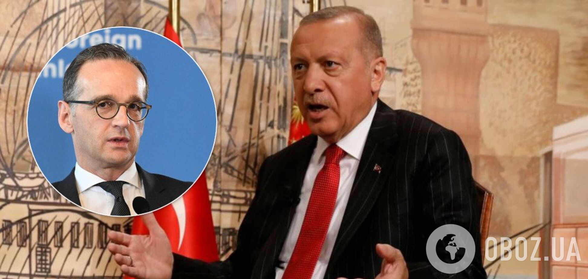 Эрдоган поскандалил с Германией из-за Сирии