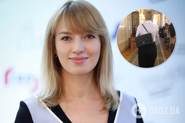 'Непогано так живуть': 'слуга народу' прийшла у Раду з елітним аксесуаром. Фотофакт