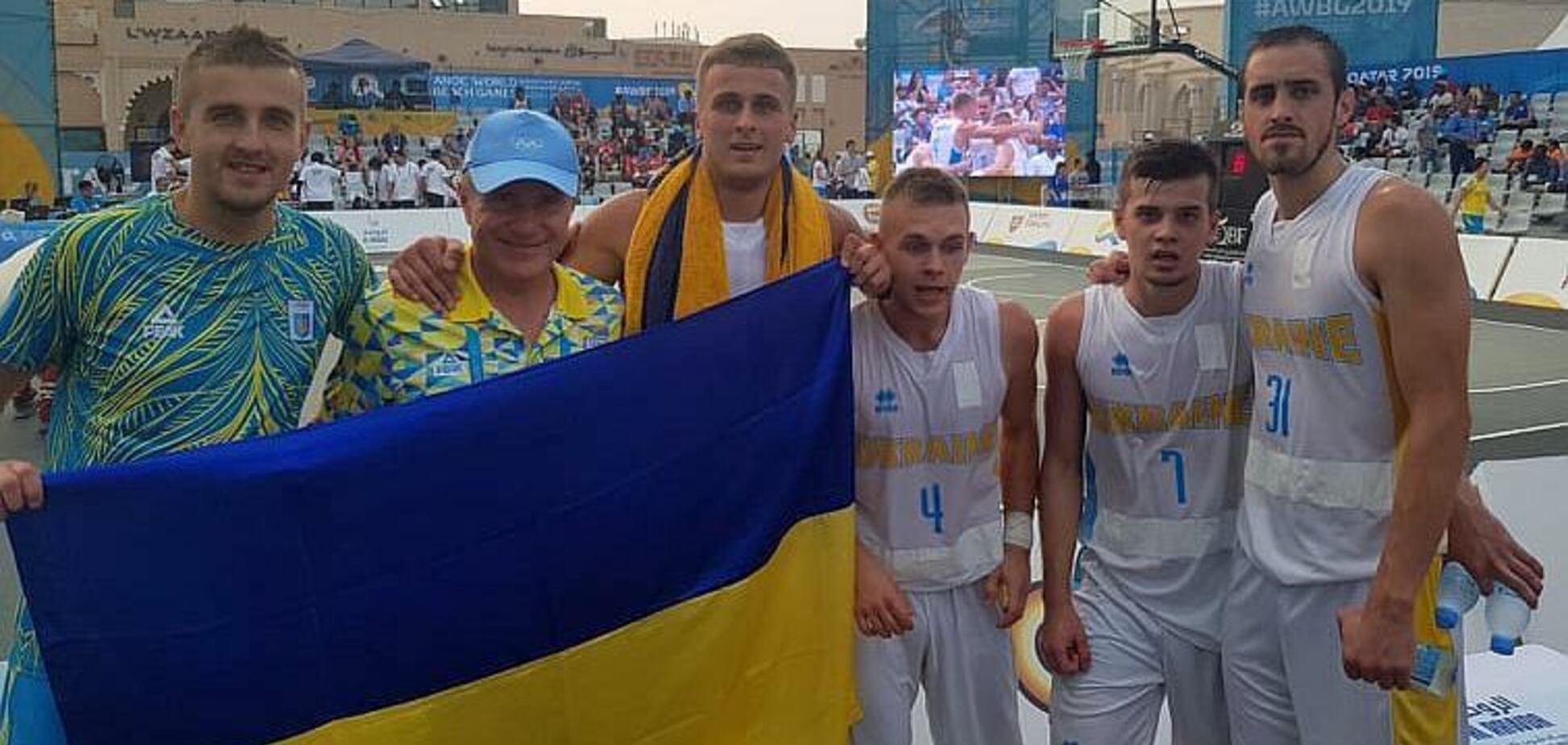 Сборная Украины по баскетболу 3х3 драматично вышла в полуфинал Пляжных игр
