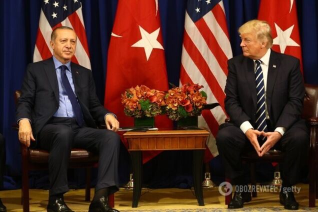 Викинув в урну: Ердогана розлютив лист від Трампа