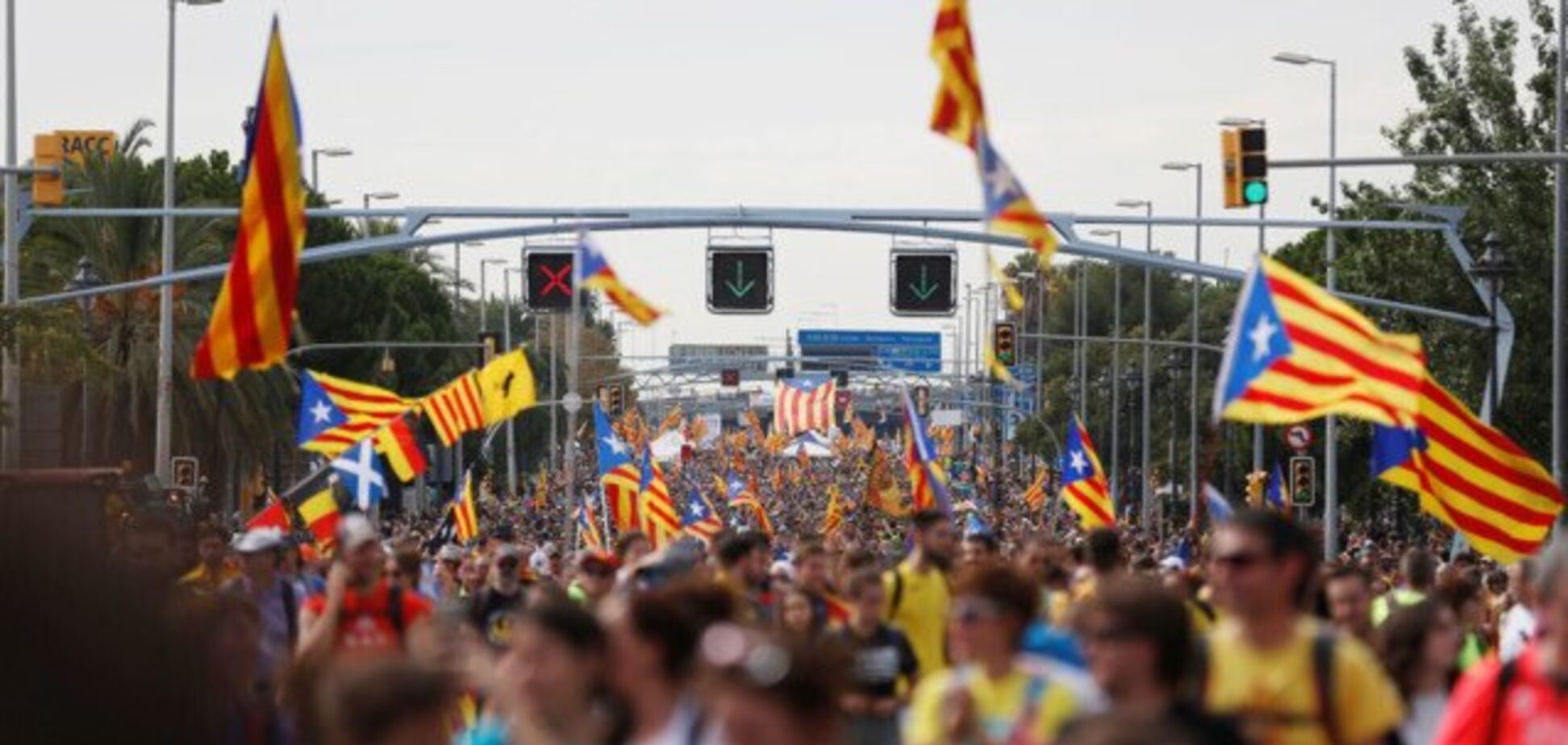 В Барселоне с новой силой разгорелись протесты