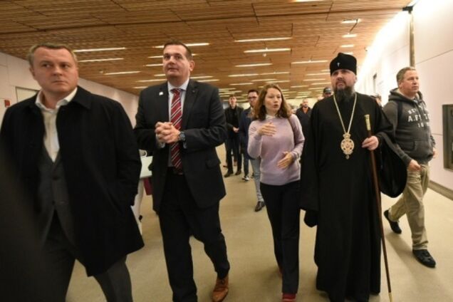 Епіфаній із делегацією ПЦУ прибув до США