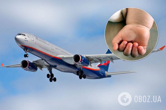 У Росії на борту літака померла дитина