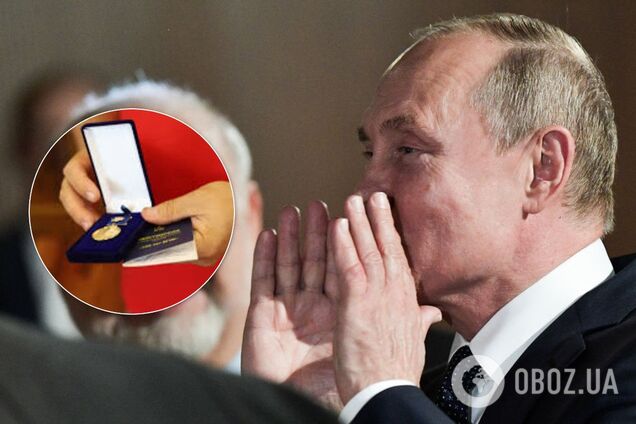 'За воровство!' В сети поглумились над наградой Путину