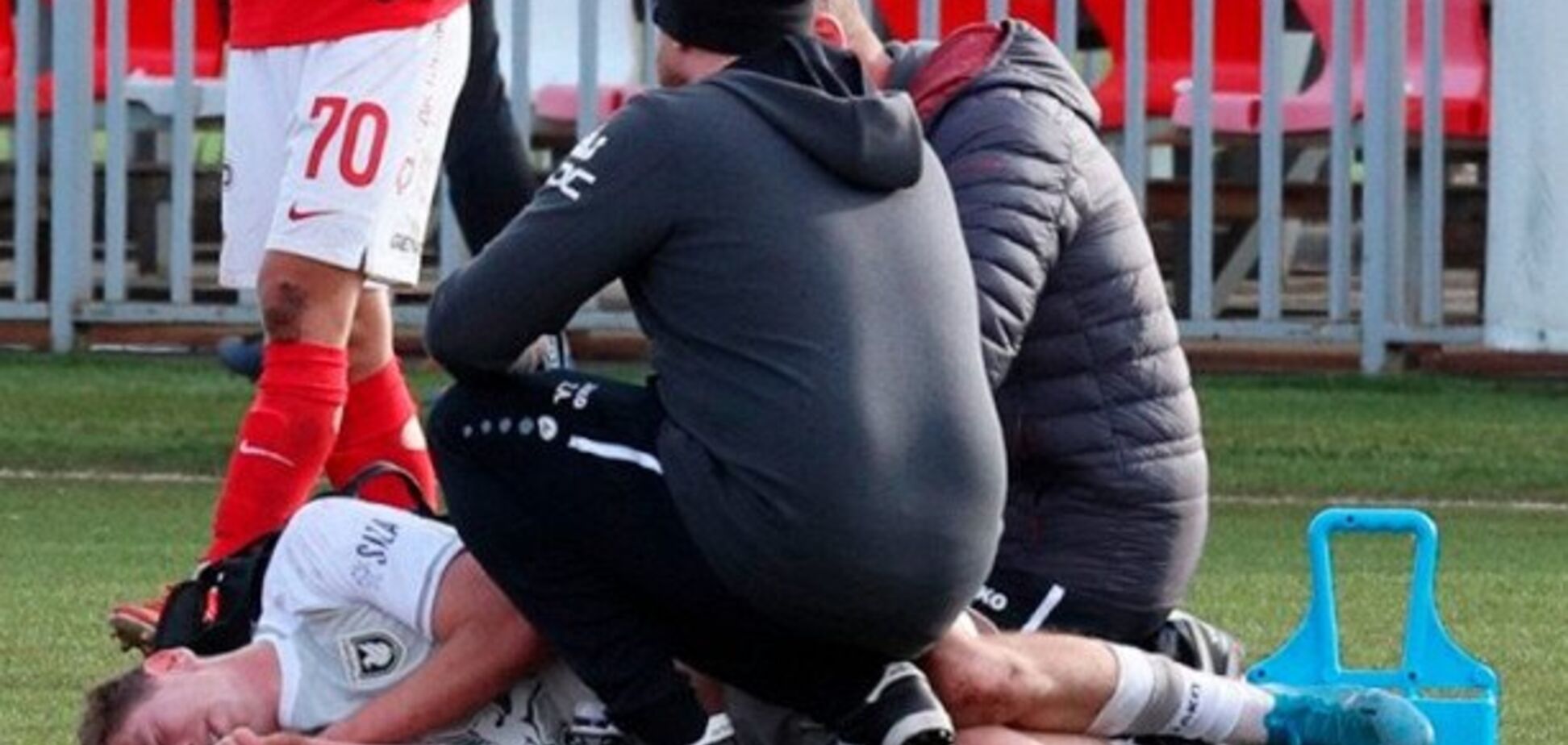 Футболіст 'Рубіна' після матчу втратив 2 літри крові і потрапив в реанімацію