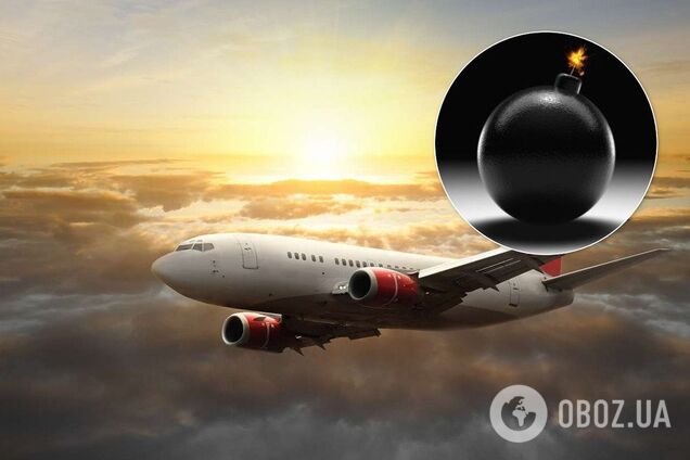 У Росії літак екстрено сів через 'бомбу'