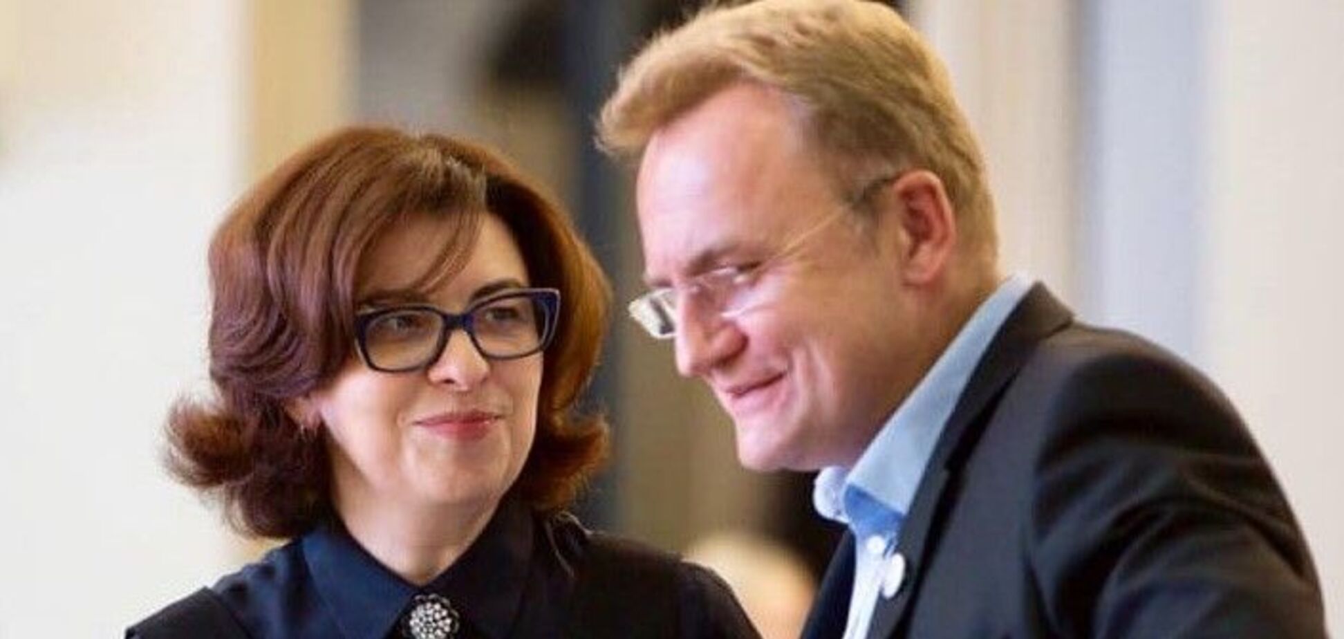 Оксана Сироід і Андрій Садовий