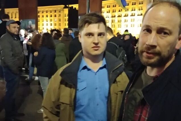 'Каюся!' На Майдані затримали блогера, який образив Гандзюк. Відео вибачень